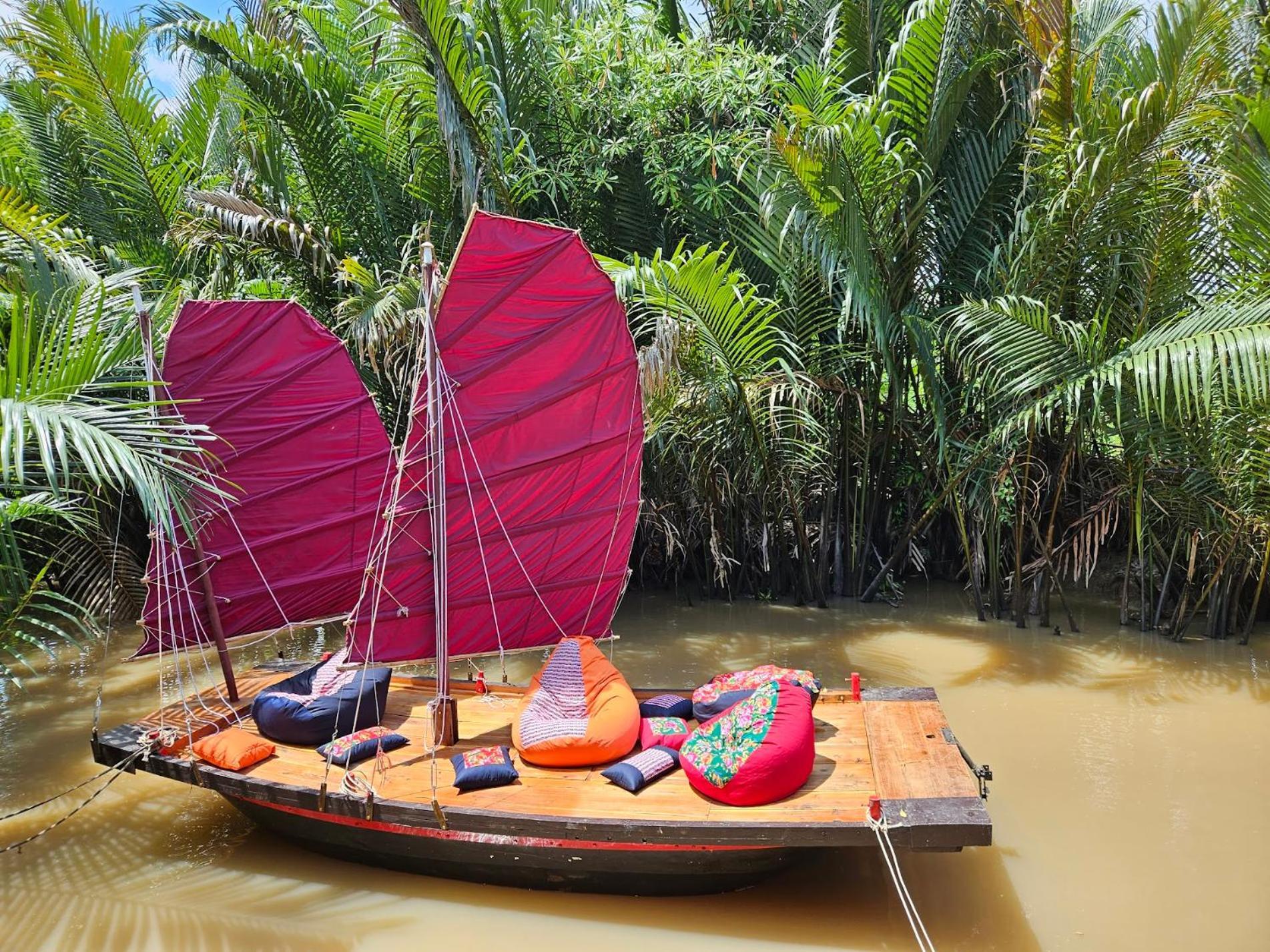 Innerzen Riverside Homestay Ben Tre - Japanese Style Exterior photo